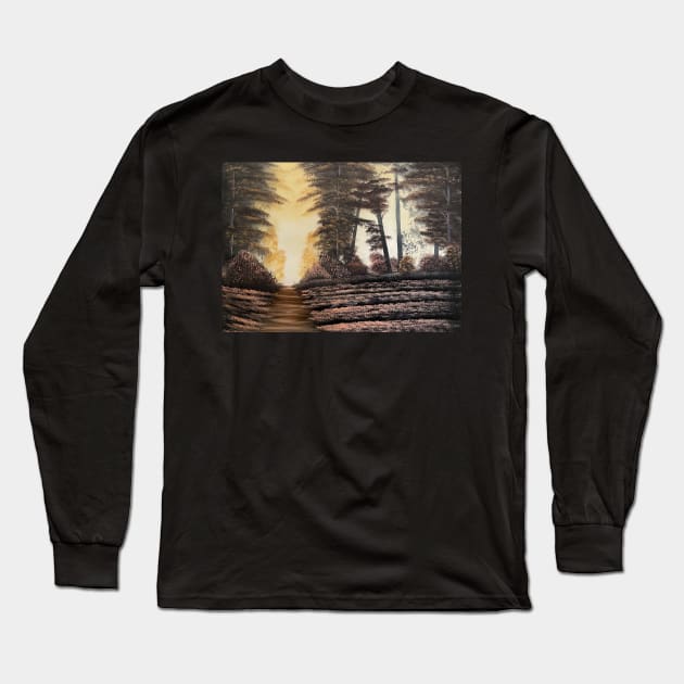 Sunlight in the Shadows Long Sleeve T-Shirt by J&S mason